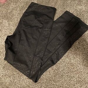 CVG Black Leopard Leggings
